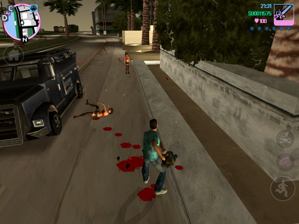 “#GTA Vice City #iOS Охота на шлюх” .