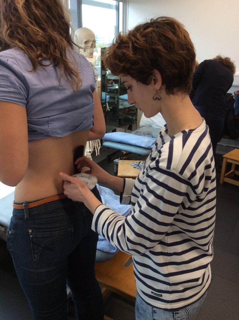 ECPTS's tweet photo. Students getting hands-on at #ecpts15 with @Kinesio_UK https://t.co/HiQOmFEiHD