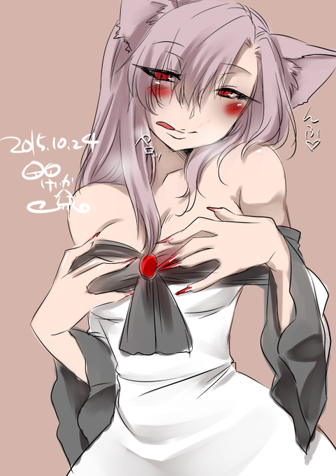 #東方版深夜のシコキャラ真剣お絵描きビュルビュルアンアン一本勝負
かげろーちゃん 