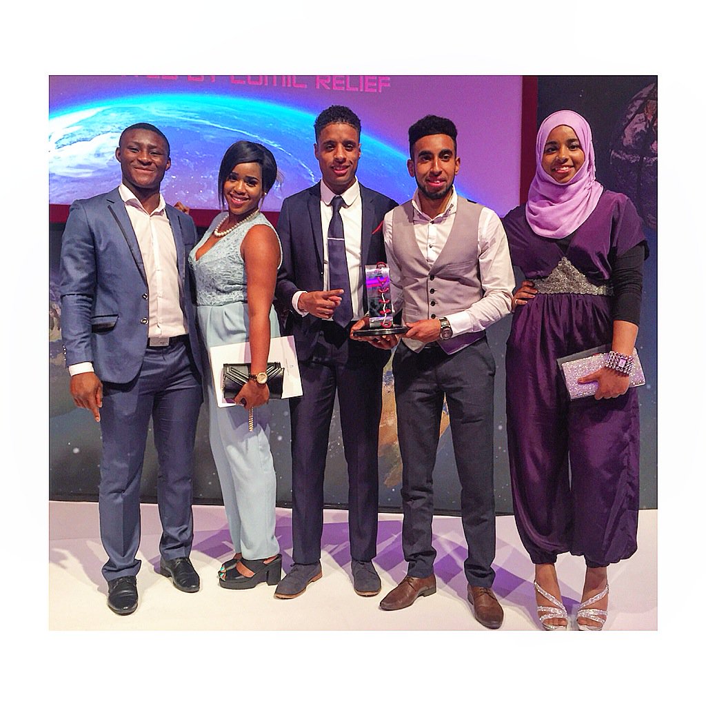 sariireland's tweet photo. Flashback to Tuesday night in London @BeyondSport Awards and #SARI win #BestNewProject for #Hijabsandhatricks https://t.co/3tPtQc0WvW