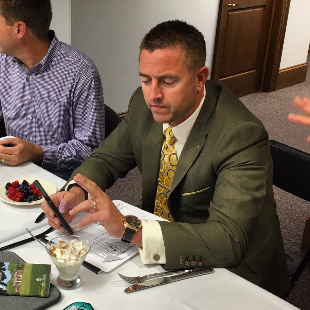 CollegeGameDay's tweet photo. Starts at 7 and goes all day. We're following @KirkHerbstreit to Ohio St-Rutgers tonight. The man works hard. https://t.co/mQ1QXs14JO
