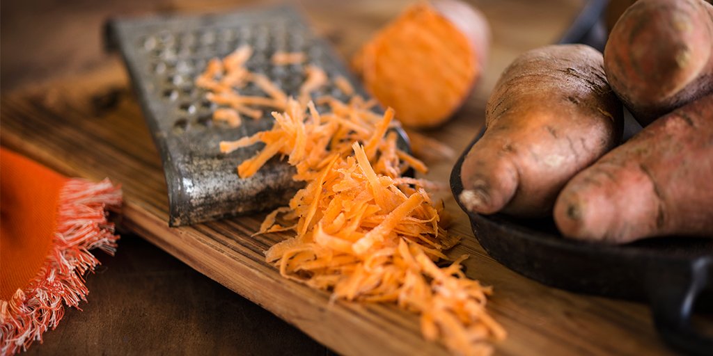 Publix's tweet photo. Did you know sweet potatoes work just as well for hash browns as white? Give those a try next time. #breakfastsave https://t.co/3tEmsDVern