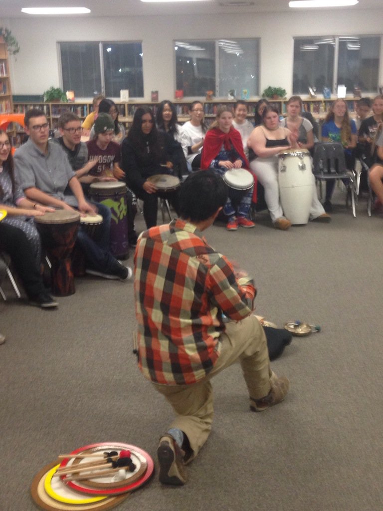 ShelleyKofluk's tweet photo. Add a little dance to the #wakeathon2015 drums at 6:00am to keep awake @melazerte https://t.co/dlx7xhbxkB