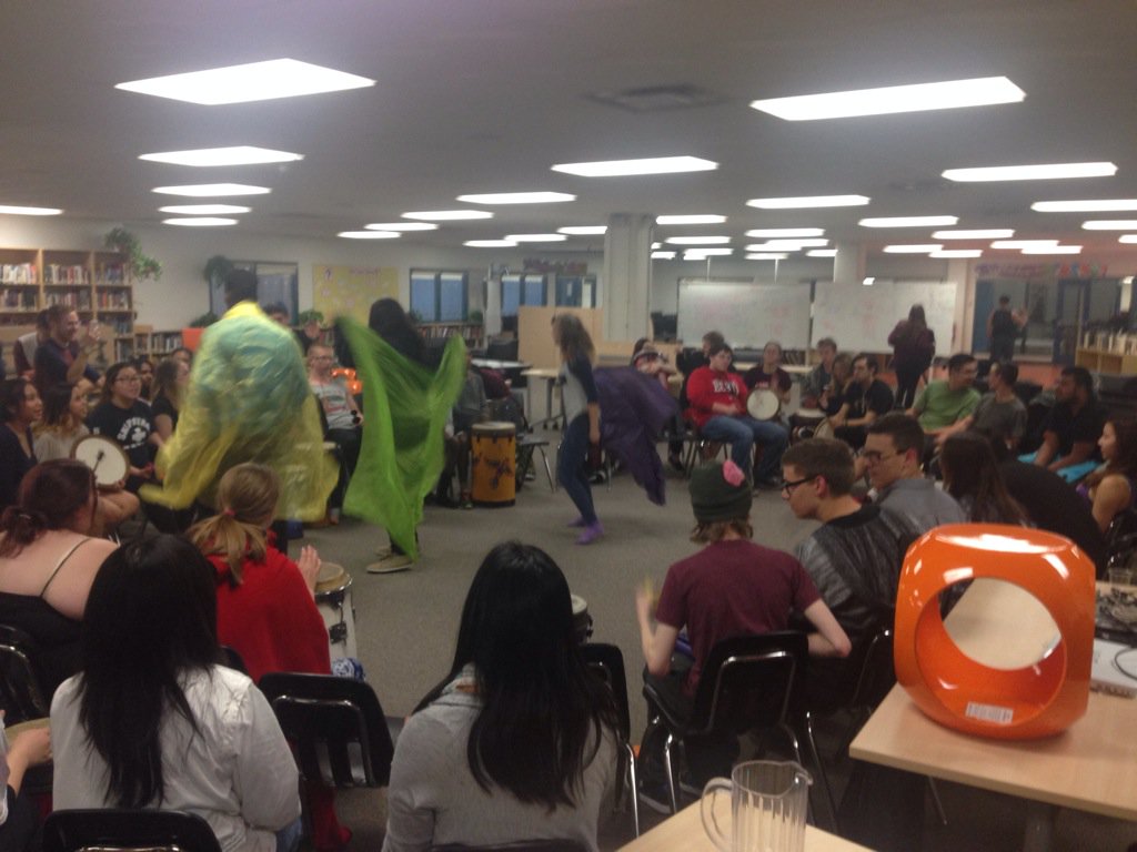 ShelleyKofluk's tweet photo. Add a little dance to the #wakeathon2015 drums at 6:00am to keep awake @melazerte https://t.co/dlx7xhbxkB