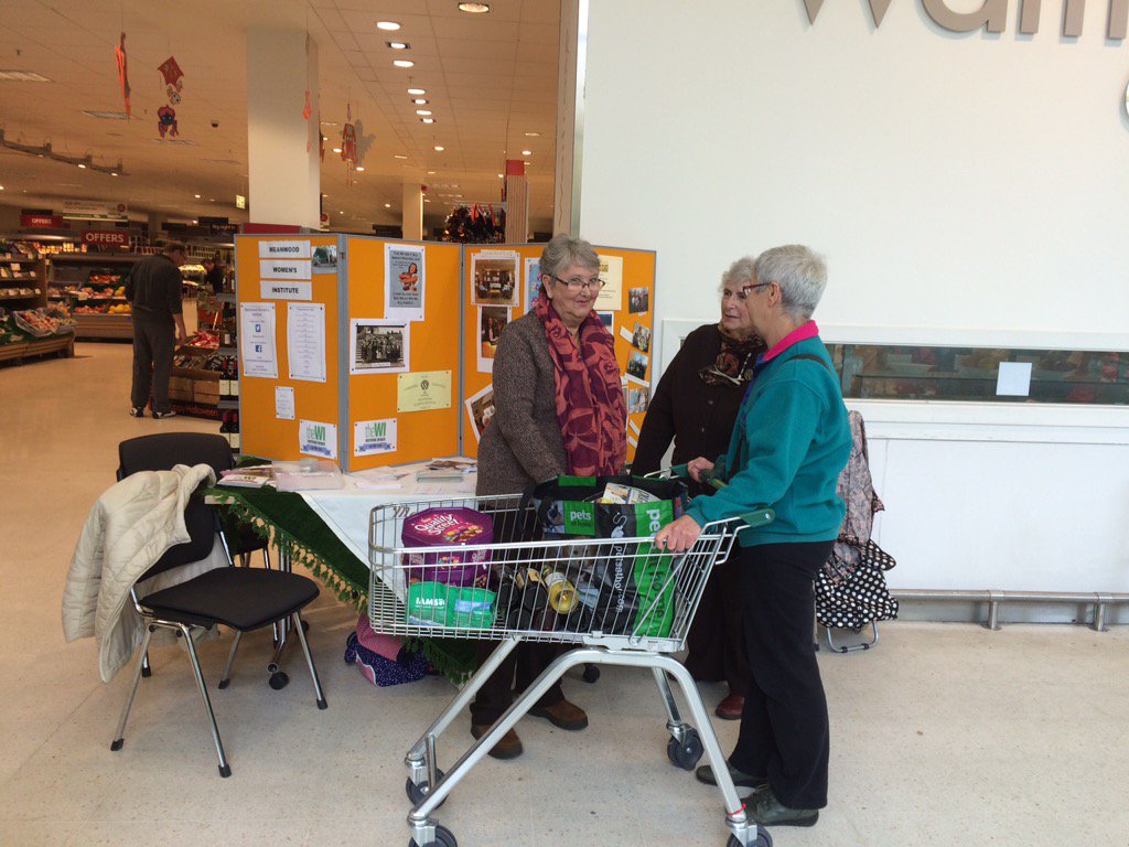 In action at #waitrose #Meanwood come and see what we're all about! @WYFWI