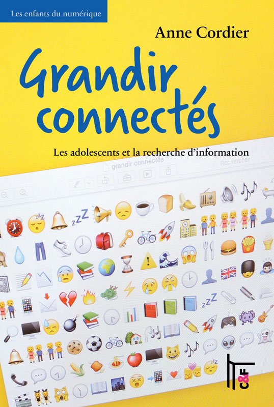 hervelc's tweet photo. Rébus-couverture de «Grandir connectés» réalisé par @NT_polylogue sous la direction de sa collégienne de fille. https://t.co/jHpmYgD4IV