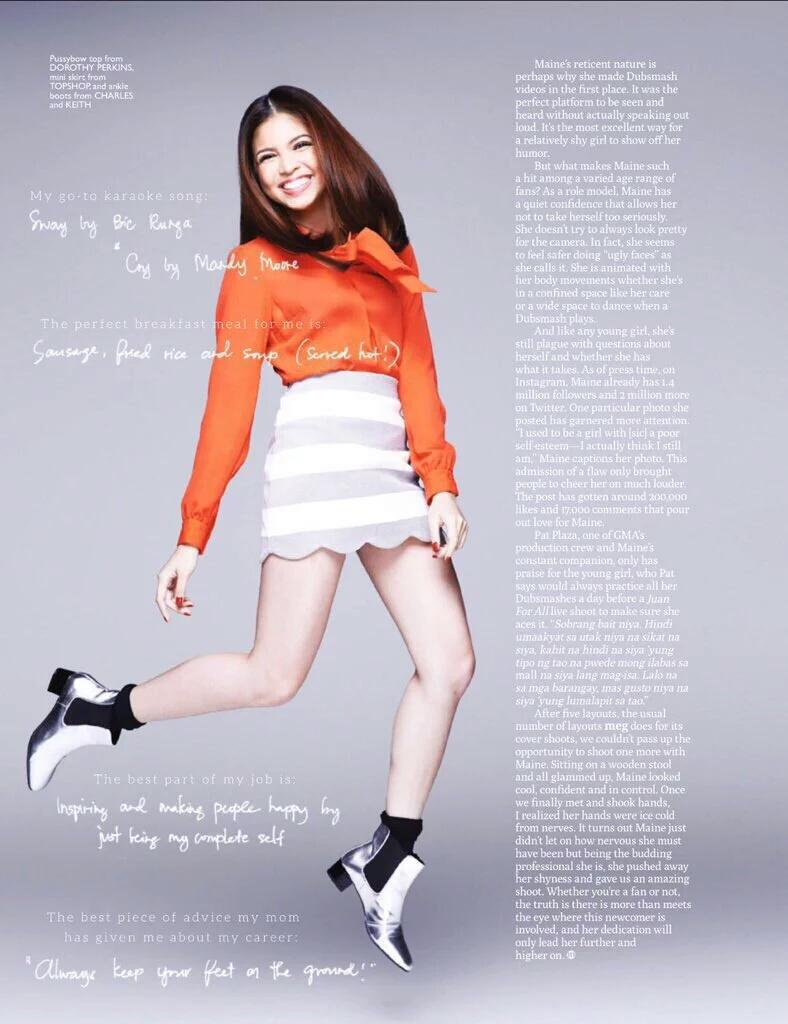 "Inspiring and making people happy by just, being my complete self" - <a href="/mainedcm/">Maine Mendoza</a> #MaineForMeg
#ALDubEBTamangPanahon ©