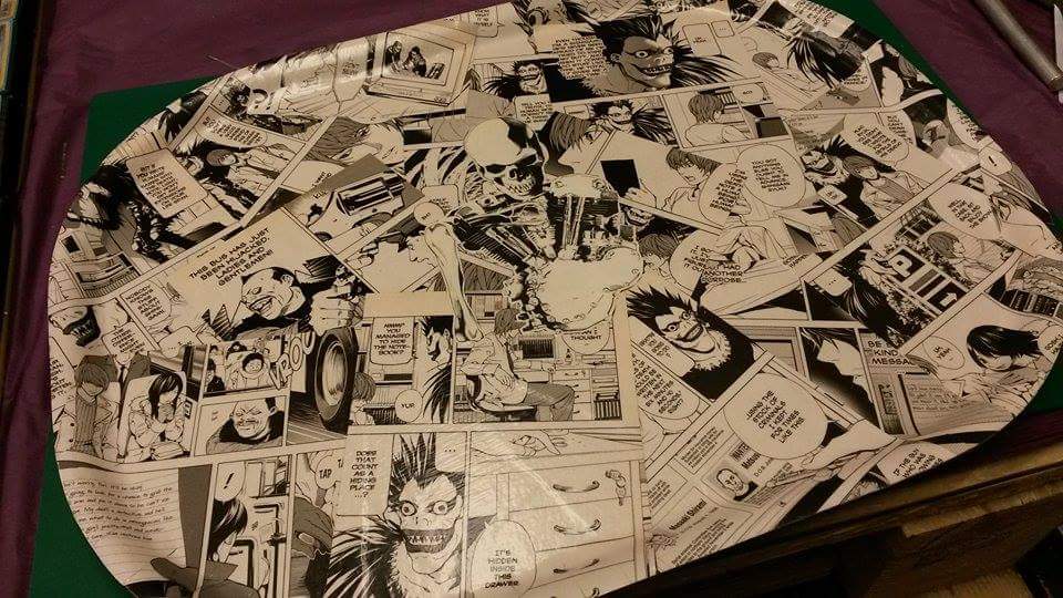DamienRWilliams's tweet photo. Herb tray completed for a customer #Deathnote #geekhour #commitions https://t.co/TrrNoRotq8