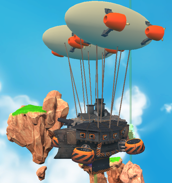 Harry_String's tweet photo. First tweet just in time for #screenshotsaturday! 
WiP sky fortress for Scourge of the Skies
#gamedev #indiedev https://t.co/hR9BctnDg2