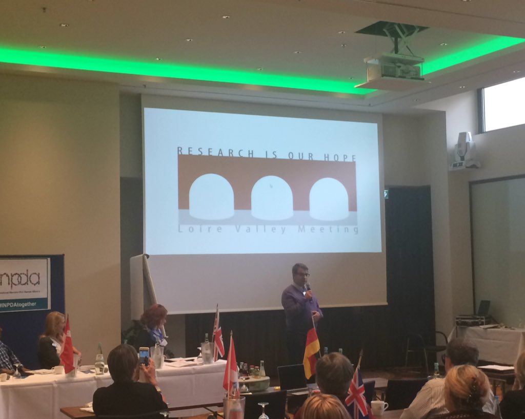 willrhevans's tweet photo. Christoph Poincilit of @inpda_org & npsuisse talking about the research meeting Loore valley meet #inpdatogether https://t.co/nVPf87LlcP