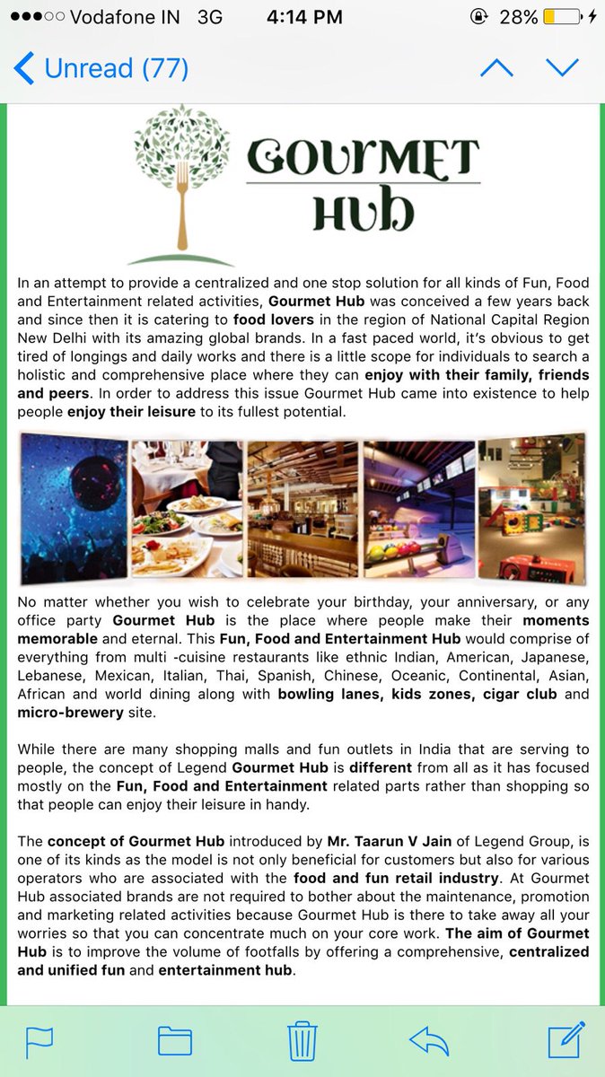 GourmetHub's tweet photo. Congratulations to All..! Gourmet Hub Became a Dignitary Member of National Restaurant Association of India (NRAI).. https://t.co/Q97LBmalZr