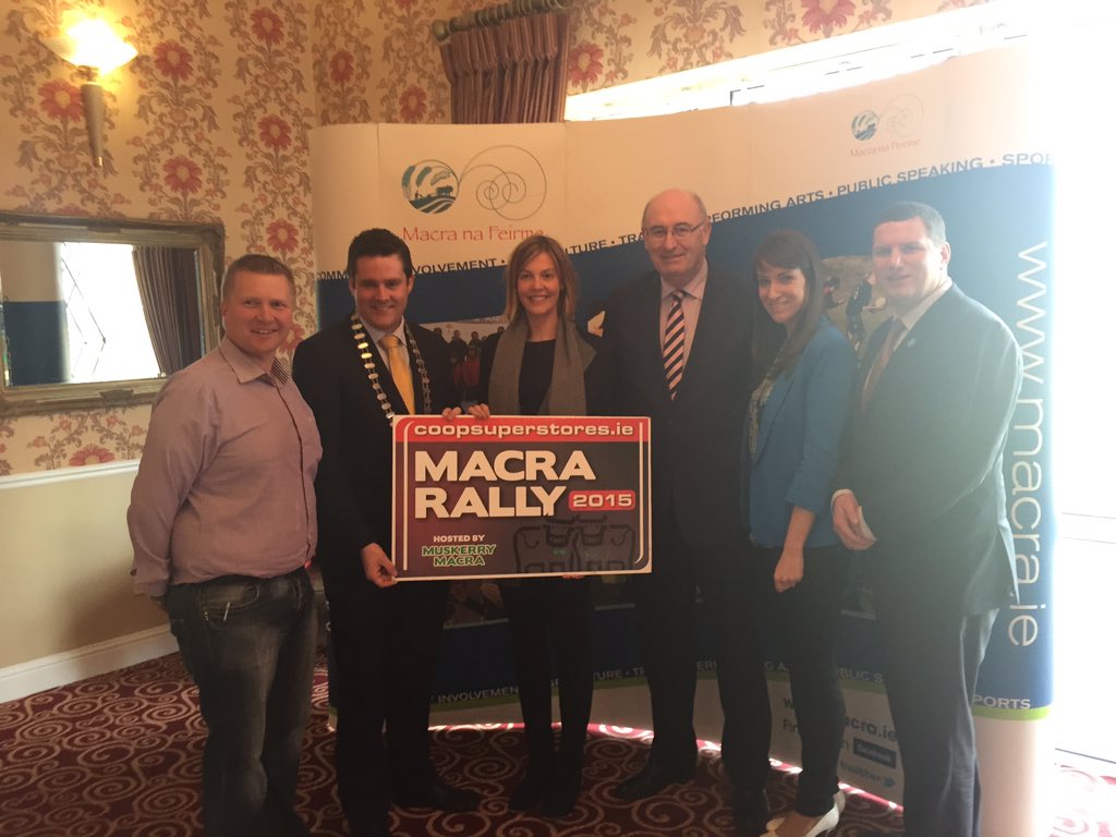 <a href="/MacraConference/">Macra Conference</a> #RallyintheLeeValley with @PhilHoganEU <a href="/coopsuperstores/">CoOpSuperstores</a>.ie <a href="/AlanJagoe_Macra/">Alan Jagoe</a> <a href="/finan_sean/">Seán Finan</a> #macra