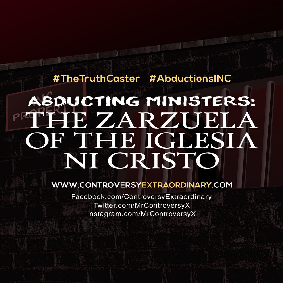 MrControversyX's tweet photo. My new upcoming blog is entitled: Abducting Ministers: The Zarzuela of the Iglesia ni Cristo #AbductionsINC https://t.co/zarOTI20hw