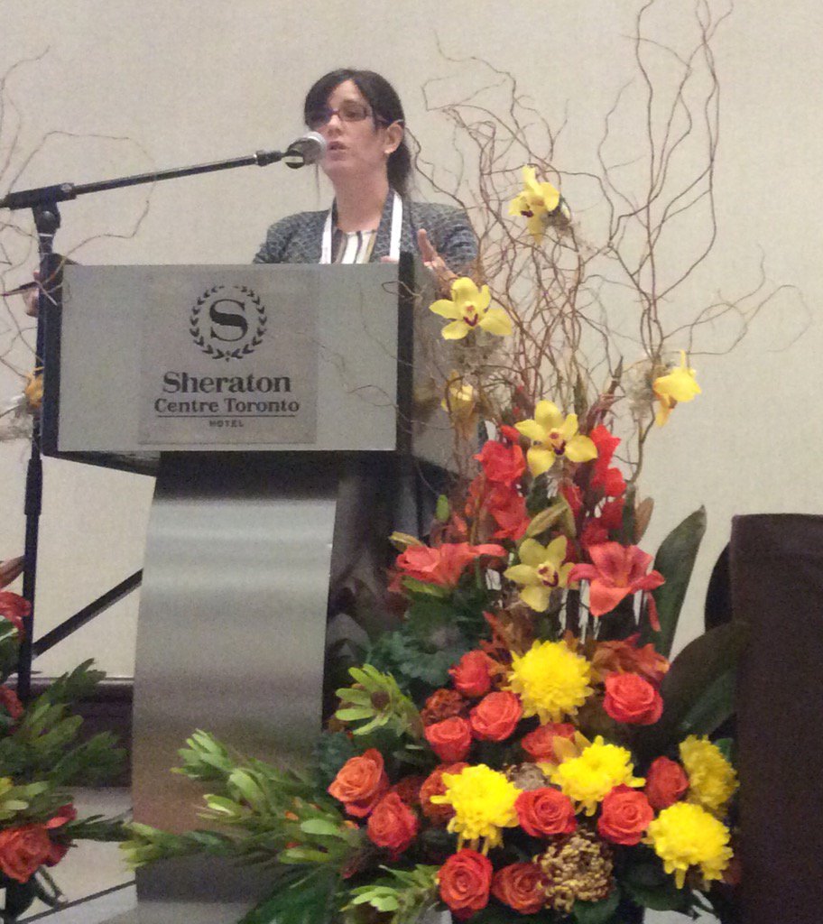 fred_mather's tweet photo. #LTCPC15 Dr. Jo-anne Clarke on the Illness Trajectory in LTC, Goals of care before intervention #OLTCP https://t.co/fR9NKulxO1