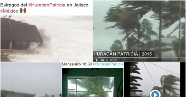 RedPolitica's tweet photo. #videos Captaron en @twitter y @facebook furia de #HuracanPatricia https://t.co/2fuj903AEG ya se degradó a cat 1 https://t.co/KpcZBV0XLv