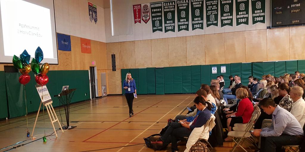 WB_EdTechEvo's tweet photo. @HollyClarkEdu Dsrupting Education as #gafesummit Toronto gets under way! #gafe #tryonenewthing #edtechteam #tdsb https://t.co/MwqrBtXEjb