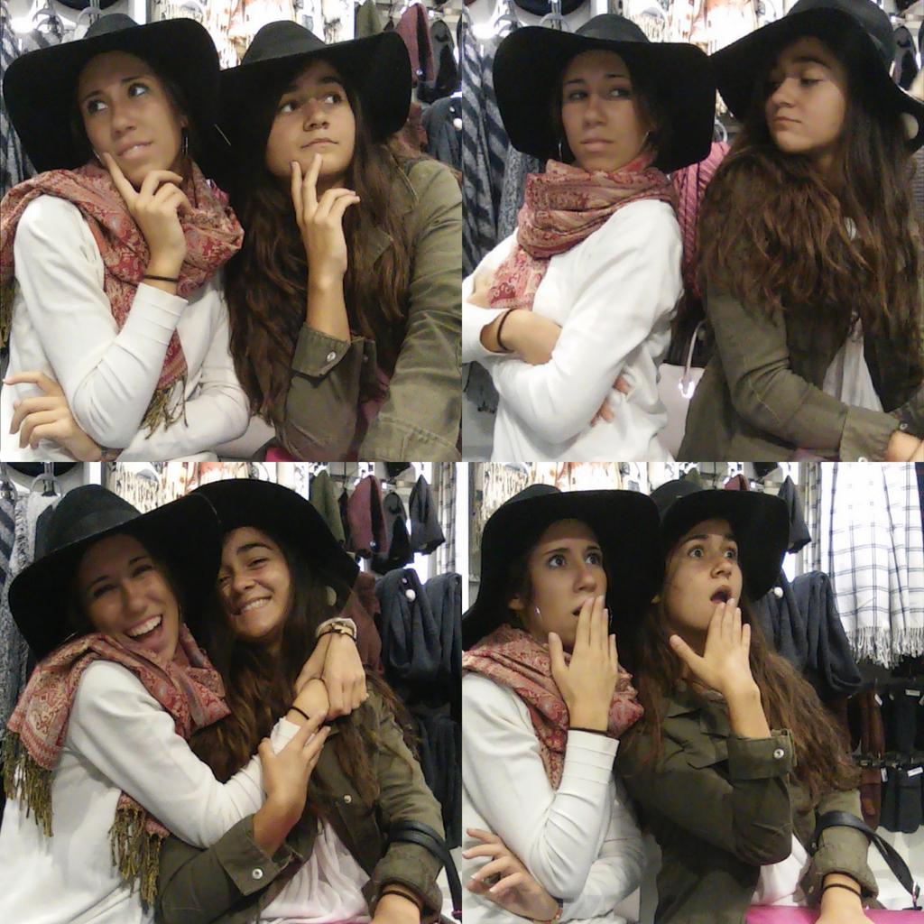 AliciaMiraz's tweet photo. Cuando no sabemos que hacer y entramos en H&amp;M @MacaBelda 👒💁😝 https://t.co/mwd41ddC4Y