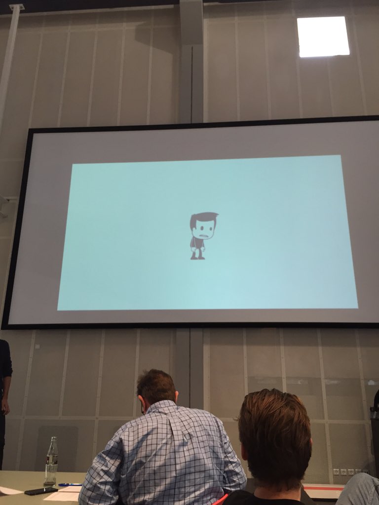 GregersP's tweet photo. Enkle præsentationer virker! Nogle gange også bedre end at vise software frem. #businesshack2015 https://t.co/9MR9DjP1wK