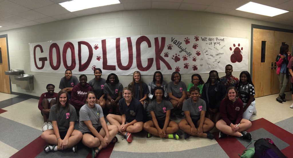 jmjohnson86's tweet photo. Good Luck to our volleyball team today!!! #weRbr #beatdaphne https://t.co/0YrO2w6N0c