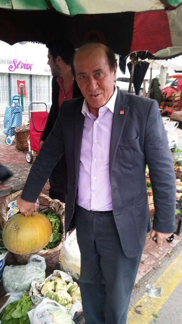 Bahçelievler semt pazarında çalışmalarımızı sürdürdük.