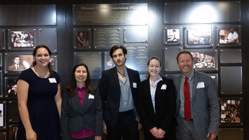 Mizzou3MT's tweet photo. Finals at 4pm! Jessica Anderson Sarah Lirley McCune Scott Askinosie Sarah Smith Lincoln Sheets Arianna Soldati https://t.co/2jqaBTKtwk