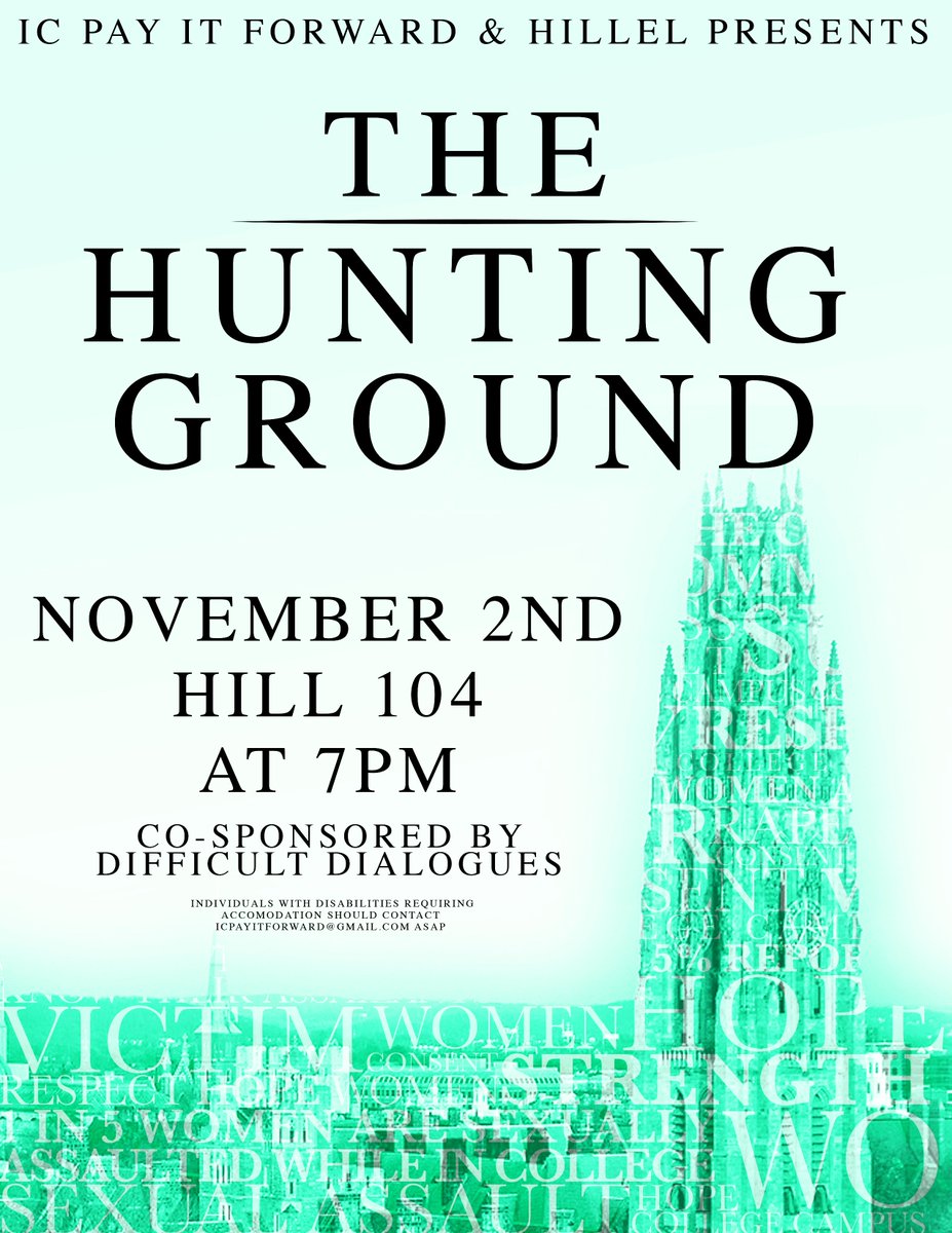 ICPayItForward's tweet photo. MOVIE EVENT!! There will be a screening of this powerful documentary followed by a discussion https://t.co/3Zy6cR5xim
