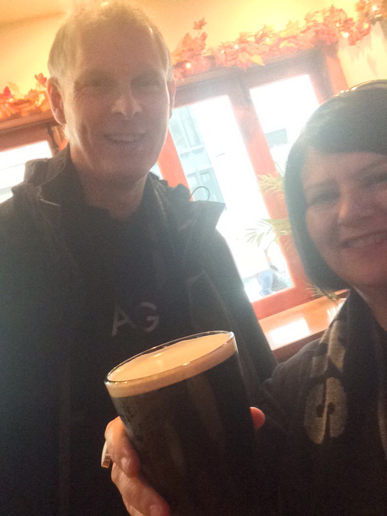 Teamfoxontour's tweet photo. In an Australian bar watching NZLvSA #2015RWC  in New York City! https://t.co/iVisKaVNHd