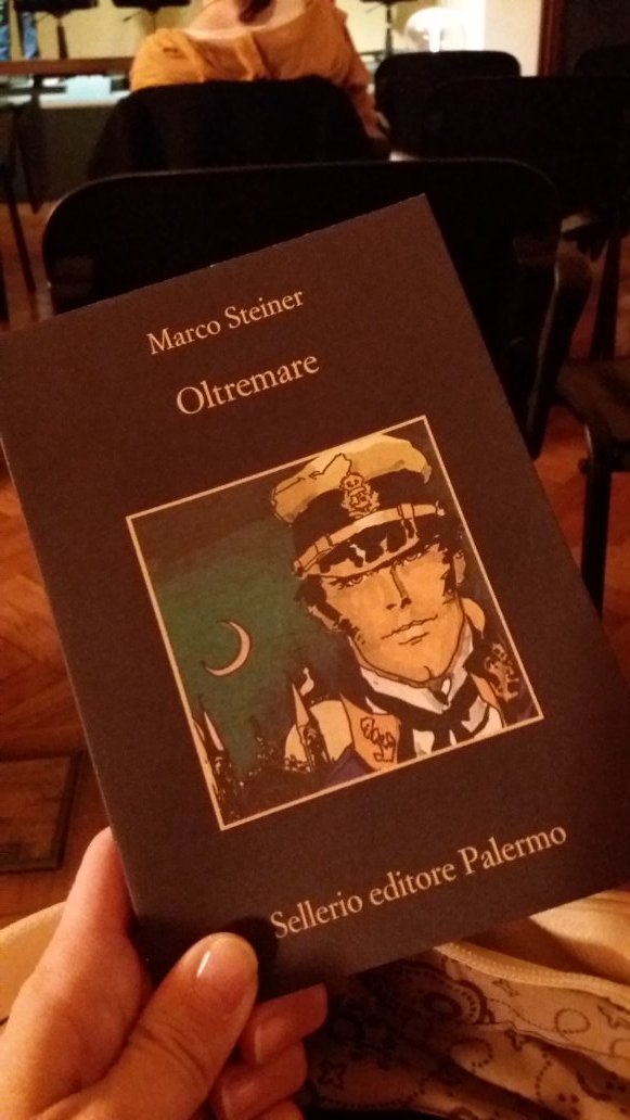 CheLibroViaggio's tweet photo. Il mio #CheLibroBCM15 prosegue al @TouringClub con #MarcoSteiner e #CortoMaltese. Nell'attesa qualche foto! #BCM15 https://t.co/J6s9uYiFuw