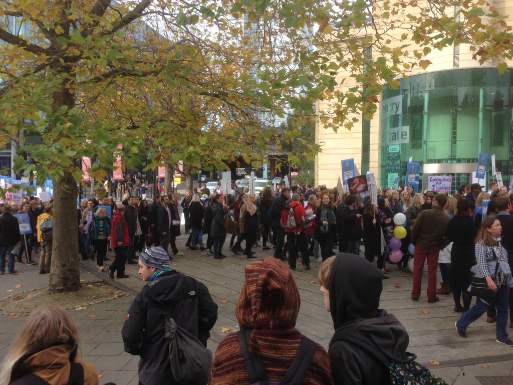 #notsafenotfair massive Newcastle demo #saveourNHS