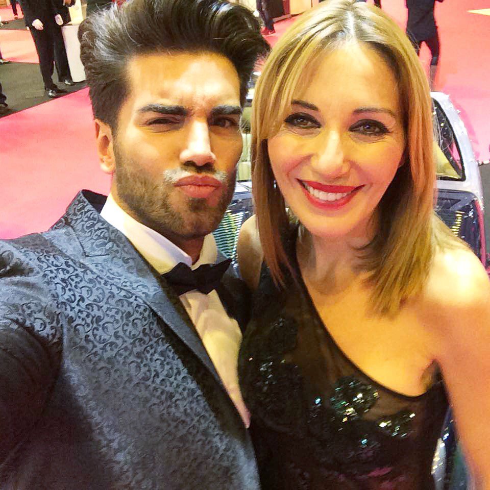markusQQCCMH's tweet photo. HOY @AniaIglesiasG Y YO NOS VESTIMOS DE GALA PARA ACUDIR COMO IMAGEN DE LA FIRMA @vertizegala !! 💪😉 #vertizegala https://t.co/VTBvz41cpC