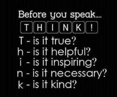 LeadingGuru's tweet photo. Think before you speak! #communication #Relationships https://t.co/r7r0JkIiK1