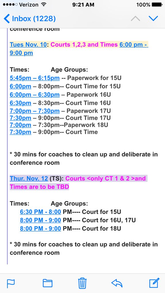 ncpowervb's tweet photo. Here are time CHANGES to tryouts and open gyms for 15s-18s! Spread the word! #ncpowervb 🏐 https://t.co/FqpUGD2wBt