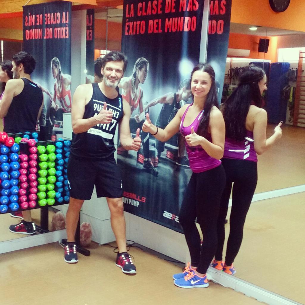 marieta1mp's tweet photo. Bienvenidos a #Bodypump95 en @Gimnasio_Atenas  #rememberthenumberseven  #NoScape #drivepowerpressintothesky https://t.co/BgH5IA0AOJ