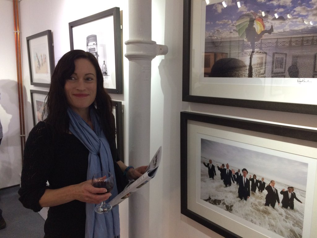 BurtonLawrenceR's tweet photo. Super photographic exhibition by Roger Bamber @TopfotoUK #Edenbridge last night with @lburtonlawrence https://t.co/NB0MIyL3ez