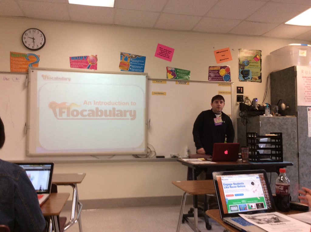 K_W_Abbott's tweet photo. Session 1: Flocabulary #dcsdtransform #learningonasaturday https://t.co/1En5WUf8nO