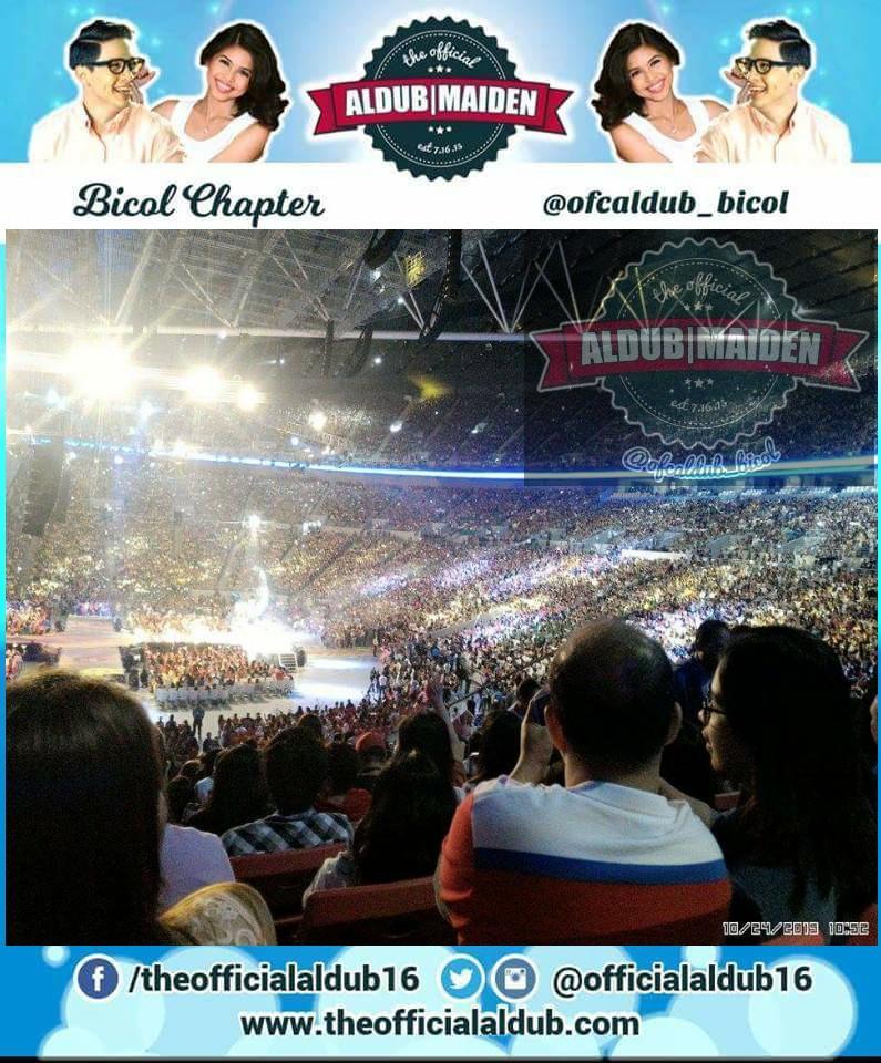 ofcaldub_bicol's tweet photo. SINONG NAGSABING HNDI NATIN KAYANG PUNUIN ANG PHIL ARENA?!?
ALDUB U NLNG
:)
@officialaldub16 
#ALDubEBTamangPanahon https://t.co/7eCSKd6Wme