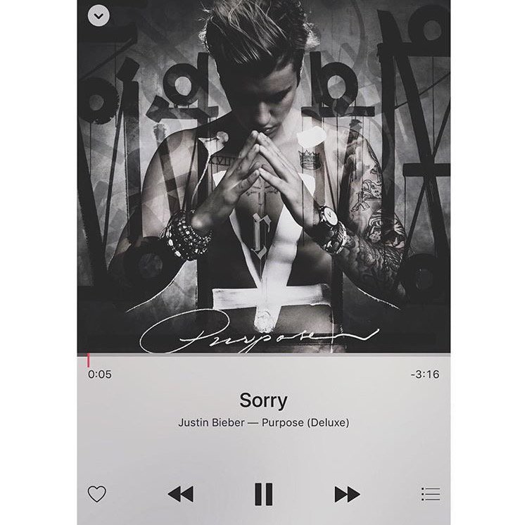 _Xolovestephi__'s tweet photo. Addicted to this song 😍😆 @justinbieber 
#JB
#JustinBieber
#SORRY https://t.co/GQqGUh7zom