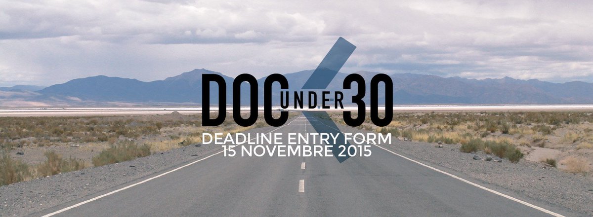 Documentaristi's tweet photo. Avete tempo Fino al 15 Novembre per inviare le vostre opere! #Bologna #DocUnder30 #documentaristi #emiliaromagna https://t.co/FUnIQbI8Ot