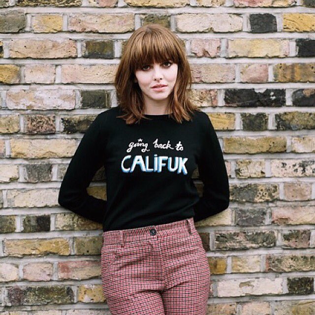 JJmakeup's tweet photo. Ophelia Lovibond for #Flaunt #CALIFUK photos @fr3nchiejane styled @robertahollis #hair @fabionogueira #makeup me https://t.co/ZpKojm1ANn