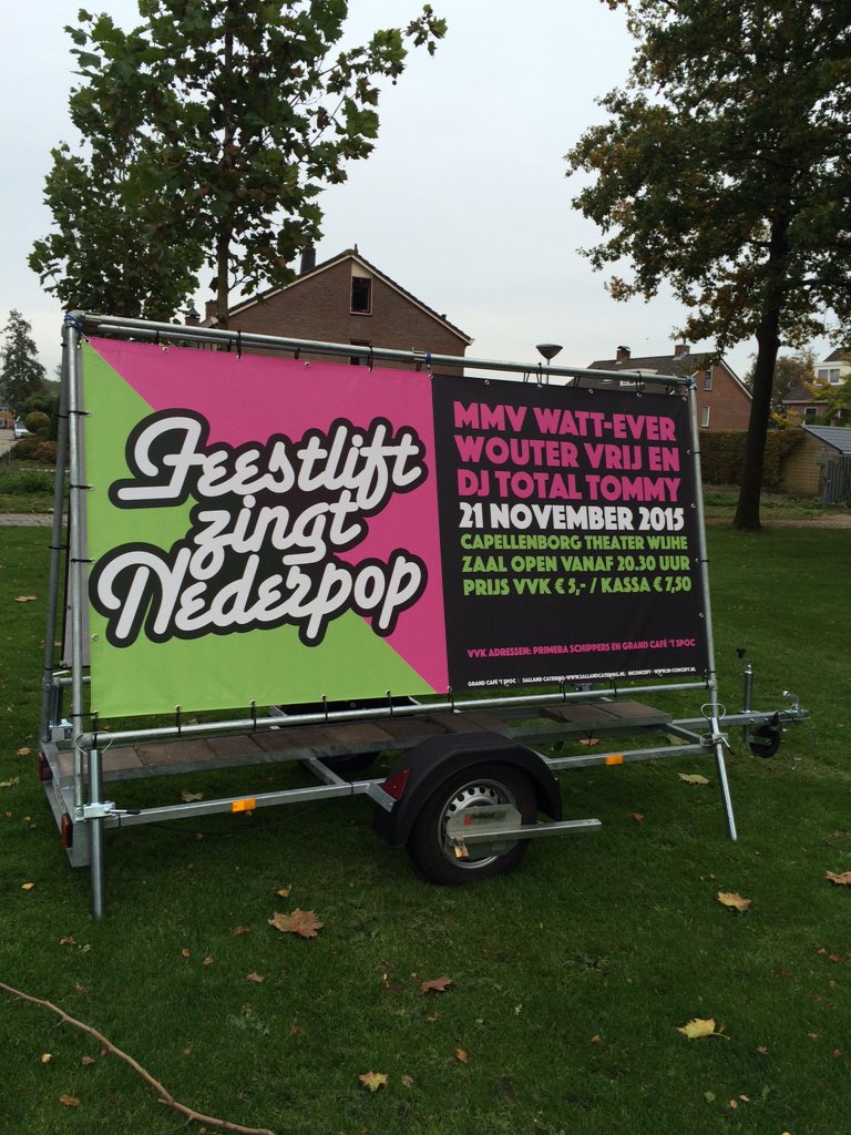 Feestlift's tweet photo. @duurzaam_opweg Tevens kun je dan bij @tspoc voor € 5,00 je ticket kopen voor de #nederpopavond op 21 november as. https://t.co/qTe4M5I8jb