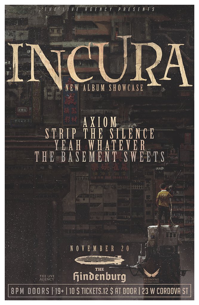 I'll be back in #Vancouver playing with <a href="/Incura/">Incura</a> November 20th at <a href="/HindenburgYvr/">Hindenburg</a> IM SO EXCITED!!