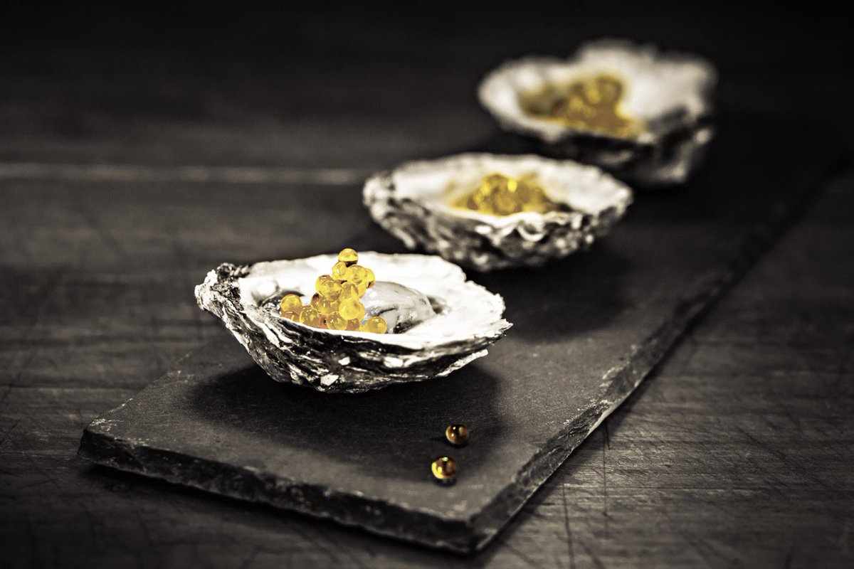 Cavariane een nieuw merk in olijfolie kaviaar. Op gastronomie plein tijdens gastronomie 2015.