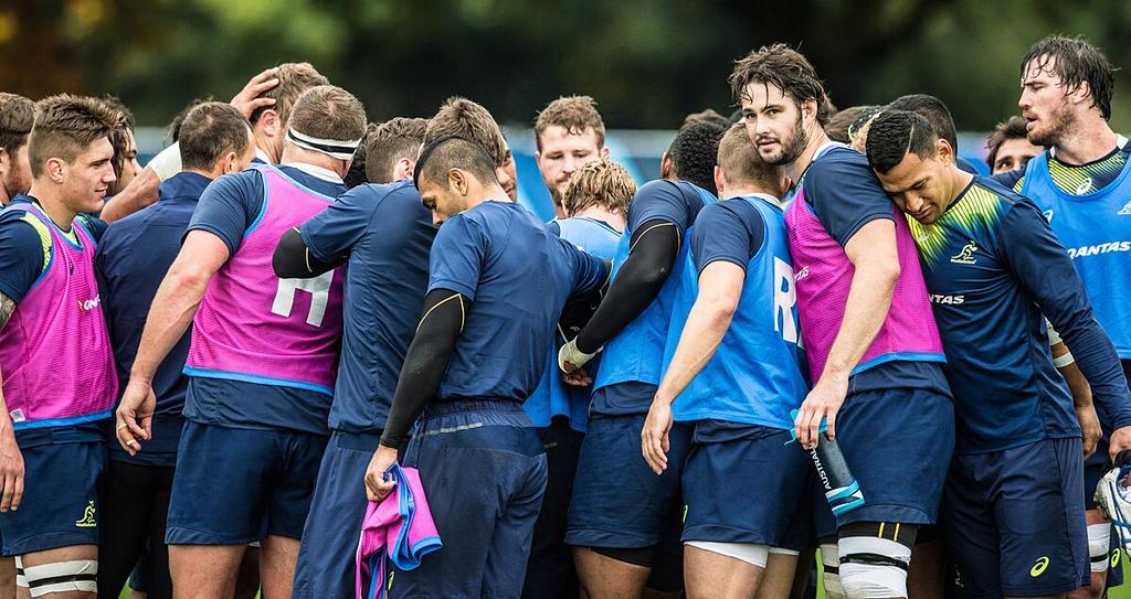 DavidPocock's tweet photo. Last training session done. All set for #ARGvAUS. 📷: @Wallabies 
#StrongerAsOne #RWC2015 https://t.co/qM1UmgbOXQ