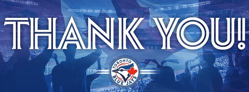 CISNCountry's tweet photo. Thank you Toronto @BlueJays! https://t.co/bSTTianKHT