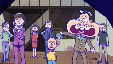 Twitter 上的 おそ松さん 公式アカウント 第４話放送まであと２日 Tvアニメ おそ松さん 第４話 トト子なのだ より イヤミ チビ太 ダヨーンの３ショット おそ松さん T Co 4s2xbjmrfe Twitter