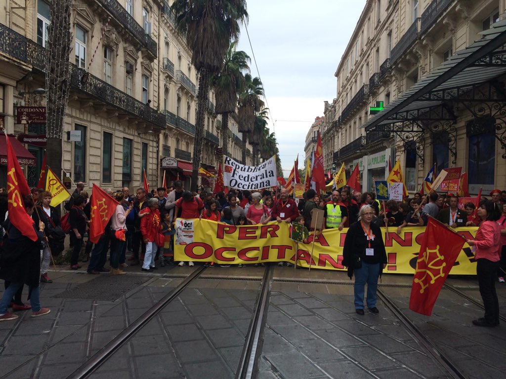 la_setmana's tweet photo. #AnemOc Montpelhièr : 15000 personas segon una sorsa policièra. https://t.co/kBn8gejOH9