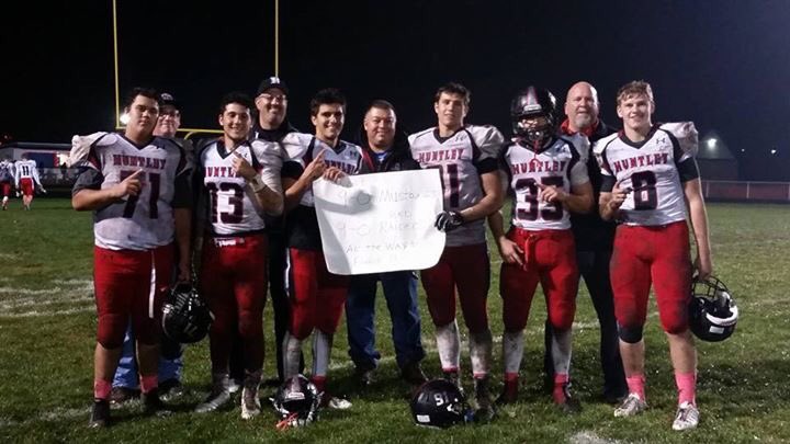 HuntleyMustang's tweet photo. Great job Red Raiders! You guys are awesome, Mustangs are proud of you. @HuntleyFB @HuntleyMustang https://t.co/3MuOUyalfe