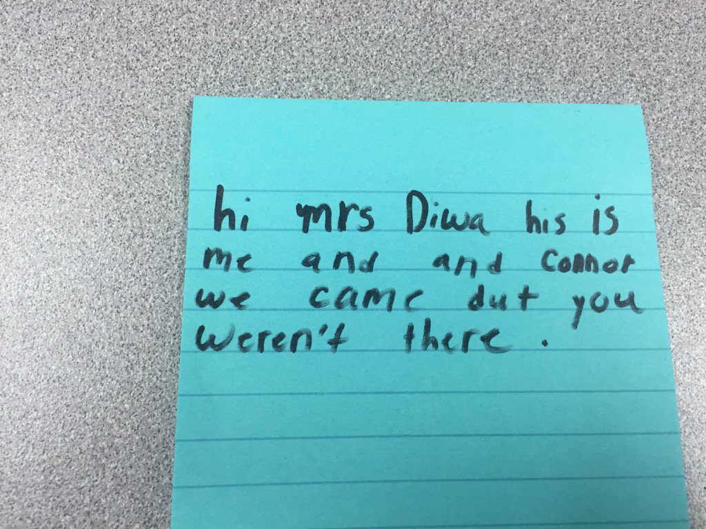 diwaloves2teach's tweet photo. Little things that make my 💜 melt. https://t.co/1hj35SNUh7