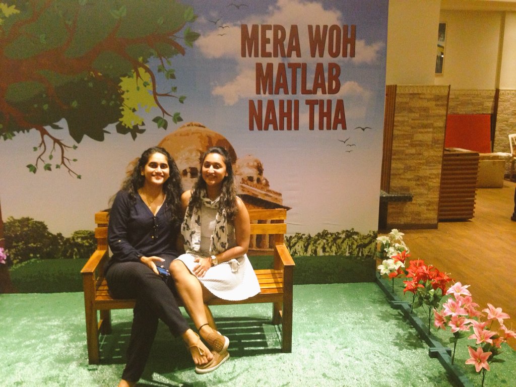 ap_mum's tweet photo. #Mumbai audience went crazy reliving the #MeraWohMatlabNahiTha moments Make sure you get yours with friends &amp; family https://t.co/Z9esU3gnqx