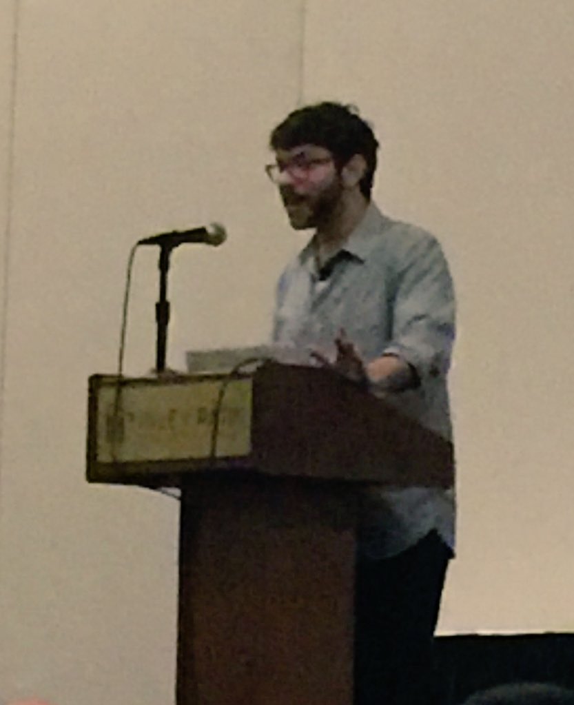 MrLernerMHS's tweet photo. Learning takes time. "We mess up more often than we get it right."

@eluberoff of @Desmos speaking at #ictm2015 https://t.co/ZzlKQu0BdJ